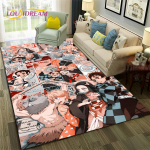 Kamado Nezuko Demon S-Slayer Anime vaibavaip magamistoa elutuppa koduse diivani kaunistamiseks, lastem&auml;ngu suur sisekujundusega p&otilde;randamatt 100cm x 150cm