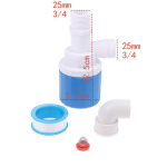 1/2 3/4 automaatne veetaseme reguleerimisventiil ujukkuulventiil paagitorn Basseini ujukl&uuml;liti vee sisselaskeklapp automaatne seiskamine 3/4" Upper