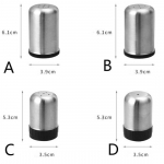 Roostevabast terasest v&uuml;rtsi-soola pipra loksutaja purk Cruet konteineri pudel riitsinus k&ouml;&ouml;gi s&ouml;&ouml;giriist C