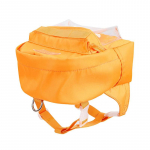 Veekindel lemmiklooma seljakott koertele Kutsika kott rakmetega kaelarihmaga v&auml;lireisi koerte suupistete seljakott Prantsuse buldogi koerte tarvikud S kollane