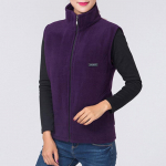 Naiste s&uuml;gis- ja talvine tuulekindel soe varrukateta vest velvetist lukuga vest kontorivest 4XL