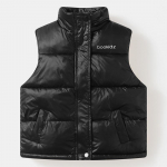 Talvised t&uuml;drukute paksendatud laste udusule-puuvillased vestid, suurte poiste kevadised vestid 110 valge