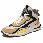 Talvised lumesaapad meestele Naised hoiavad soojas puuvillased jalan&otilde;ud matkajalatsid Palus soojad k&otilde;rged pahkluu saapad meeste tossud 39 must