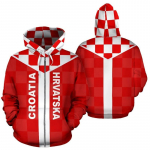 2024 Uus Horvaatia Hrvatska Heroe 3D tr&uuml;kitud lukuga kapuutsid Meeste &uuml;lisuured kampsunid Naiste spordipullover kapuutsiga Y2k riided XL