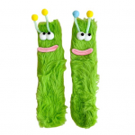 1 paar Multifilmi sokid Naljakas ilme Dekoratsioon Loom suured silmad Paks udune pl&uuml;&uuml;s Soojust s&auml;ilitav S&uuml;gistalv P&otilde;rand Sokid P&uuml;hadekingitus punane