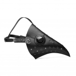 Halloweeni mustast kummist katku arsti mask pika ninaga linnu Beek Steampunk Gas Lateks n&auml;omask Cosplay Rekvisiit lastele ja t&auml;iskasvanutele must