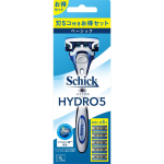 sic japan Schick Hydro 5 Basic Combo Pack koos teradega + 4 asendusteraga Hoidik meestele Raseerijad meestele Olge ettevaatlik, et mitte vigastada ennast, kui repl