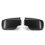 Paar tahavaatepeegli katteid k&uuml;ljepeegli katted BMW E46 E39 sedaan/touring 1998 1999 2000-2005 ABS s&uuml;sinikkiust v&auml;rv l&auml;ikiv must