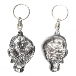 St. Bernard, Saint Bernard, Alpine Mastiff, Bernhardiner - Silver-plated dog pendant, handbag decoration, backpack pendant by Art-Dog brand