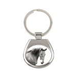 American Saddlebred - keychain with a horse, keychain with a print, personalized pendant from the Art-Dog brand