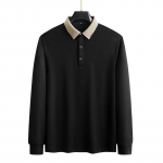 Pikkade varrukatega T-s&auml;rk Polo Shirt Meeste alus fliisist T-s&auml;rgi &uuml;laosaga 9XL