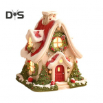 J&otilde;ulude Lumemaja viirukip&otilde;leti Talvine maja viirukikoonusehoidja J&otilde;ulupidu T&ouml;&ouml;lauakaunistus P&uuml;hadekingitus A