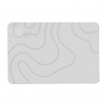 Vannitoa p&otilde;randamatt kiirelt imav kiiresti kuivav diatomimmuda libisemisvastane p&otilde;hi &uuml;hev&auml;rviline 40x60cm hall/valge