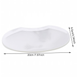 50 tk / komplekt Juuksurisalong Juukselakid Maskid L&otilde;ikamine V&auml;rvimine N&auml;okaitse Juuksuritarbed &Uuml;hekordselt kasutatav l&auml;bipaistev plastikust n&auml;okaitse One Size