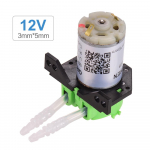 GROTHEN DC 12V doseerimispump peristaltiline pump miniveevedeliku pump 3mmX5mm roheline