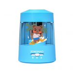 Elektriline pliiatsiteritaja, t&ouml;&ouml;j&otilde;udu s&auml;&auml;stev reguleeritava disainiga pliiatsil&otilde;ikusmasin kodukooli kontorisse sinine