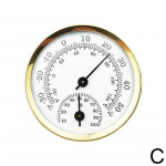 Mini osuti t&uuml;&uuml;pi termomeetri h&uuml;gromeeter siseruumide elektrooniline temperatuuri niiskusm&otilde;&otilde;turi andur kodu termomeetri jaoks kuldne