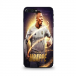 Coque Maniacase pour iPhone 7 Plus Kylian Mbappe Real Madrid Wallpaper