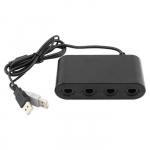 Accessoires Wii U 4 ports GameCube Adaptateur contr&ocirc;leur Nintendo