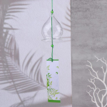 L&auml;bipaistvast klaasist tuulekellad aknad rippuvad tuulekellad &otilde;ues aiakaunistused Aiakellad Jaapani tubade sisustus isetegemine
