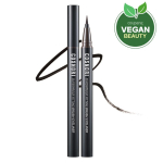 COSNORI Super Proof Fitting Brush Eyeliner 0.6g, 02 Black Brown, 1 piece gray