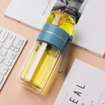 Creative Glass Termoskruus 400 ml veepudel meestele ja naistele kaasaskantav vaakumkolbiga teetass filtriga &Auml;rikingitused 400ml