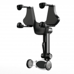 360&deg; multifunktsionaalne AR-auto tahavaatepeegli telefonihoidik &ndash; takistusteta vaade 227D Single-pull clip rearview mirror must