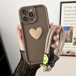 Armas 3D Love Heart silikoon&uuml;mbris Xiaomi Redmi Note 12 Pro Plus 12pro jaoks 4g 5g 12s 12c 13 Redmi12 pehme kate riputusn&ouml;&ouml;riga Redmi 12 4g
