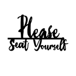 Talumaja metallist vannitoa sisustus: &bdquo;Pese k&auml;si t&otilde;siselt&rdquo; &scaron;ikkade ruumide jaoks. Unikaalne seinakunst: Rustikaalne metall Pese k&auml;si t&otilde;siselt must