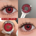 EYESHARE New Fashion Colored Contact Lenses 1 Pair Light Blue Natural Soft Lenses Brown Beauty Lenses Grey Lenses Colored Makeup Red Lenses