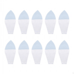 10 Pieces Open Toe Compression Sock Aid Slip Stocking Tools Assist Put on Auxiliary for Men