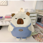 Armas suure mahutavusega Capybara seljakott mitmev&auml;rviline Kawaii Capibala kott Kvaliteetne &otilde;pilase koolikott must