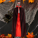 Halloween Hanging Decoration, Haunted House Prop, Practical Easy to Use Scary Sounds Party Decor