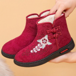 Naiste talvised soojad tikitud lumesaapad Fuzzy libisemiskindla platvormiga pahkluu saapad kunstkarusnahast voodriga Mugavad jalgsi l&uuml;hikesed saapad naistele 39