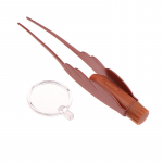 Beebi k&otilde;rvapuhastuspintsetid, pehmed k&otilde;rvaotsad LED-v&auml;lklamp, k&otilde;rvavaha kureti valija k&otilde;rvapuhastusvahendid koos luubiga k&otilde;rvavaha eemaldamisega roheline