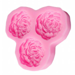 Pojengi lillede silikoonvormid pulmakoogi pealispind Fondant koogi kaunistamiseks seebiga vaik savi kommid &scaron;okolaadi Gumpaste vormid