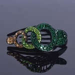 Naiste juuksen&otilde;el Peakatted T&uuml;drukutele Juuste Aksessuaarid Hobusesabahoidja Pardinokk-klamber Teemant-juukseklamber