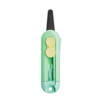 1tk, magnetiline minikarbil&otilde;ikur Kaasaskantav kastil&otilde;ikur Kirjaavaja ja paberil&otilde;ikur Sisset&otilde;mmatav tera Vastupidav ABS materjalist minikarp valge