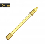 Rehvi ventiili pikendusadapter 100/140/200 mm messingist rehvi ventiil &Otilde;hkrehvi varre pikendi t&auml;iteadapter &otilde;hupumba jaoks