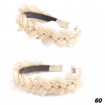 S&uuml;nteetiline sirge kalaluu ​​punutud parukas, keerdpunutis, juukser&otilde;ngas, libisemiskindel peapael, naiste ja t&uuml;drukute aksessuaarid 13cm