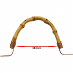 Bambusest teekannu k&auml;epide Jaapani teekannu k&auml;epide Kung Fu teekann Nature Bambusest teekannu k&auml;epide Asendus keraamiliste pottide jaoks