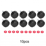 10 tk Praktilised Vastupidavad Kruvikorgid Tihenditega Kalap&uuml;&uuml;gi P&ouml;&ouml;rleva Rulli K&auml;epideme jaoks