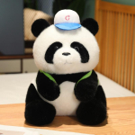 Populaarne Pesapalli Panda Nukk Palus M&auml;nguasi Riidest Nukk Armas Seljakott Panda 27cm