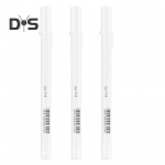 3 tk Highlighter geelpliiats valge/kuldne/h&otilde;bedane esilet&otilde;stetud tindiga rull-pliiatsid musta paberi jaoks. kuldne