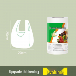 Paksustatud &Uuml;hekordsed Toidu S&auml;ilituskotid: Suur plastikrull kergesti rebitava disainiga kodu- ja supermarketikasutuseks 100pcs 25*30