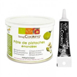 P&acirc;te de pistaches 200 g + Stylo de gla&ccedil;age noir