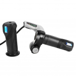 24 V 500 W mootoriga harjatud kontrollerikarp koos gaasihoobiga elektrilise t&otilde;ukeratta E jalgratta jaoks