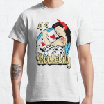 Meeste riided Rockabilly Psychobilly Bikers Rock and Roll Vintage Rockers Essential s&auml;rk Suveklassikaline meeste naiste s&auml;rk S