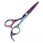 5.5 Salon Professional Hair Cutting Styling Hairdressing Barber Scissors Multi color Flat