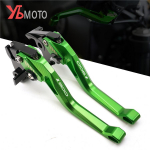 Z900 Levers For kawasaki Z900   2018 2017 Short Adjustable High Quality Brake Clutch Short Black Green